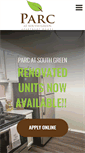 Mobile Screenshot of parcatsouthgreenapts.com